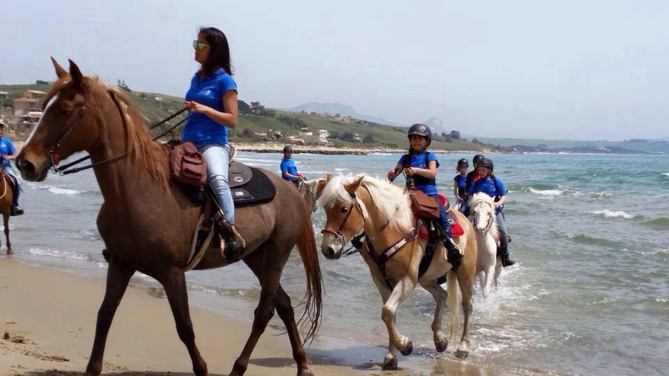 Horseback Riding (& Surfing) on the Beach...