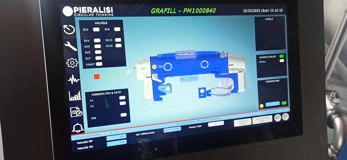 computer decanter pieralisi spi 47 2 oleificio frant olio frantoio menfi casale abate